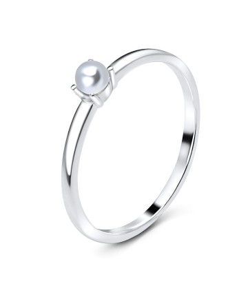 Pearl Silver Rings NSR-2907